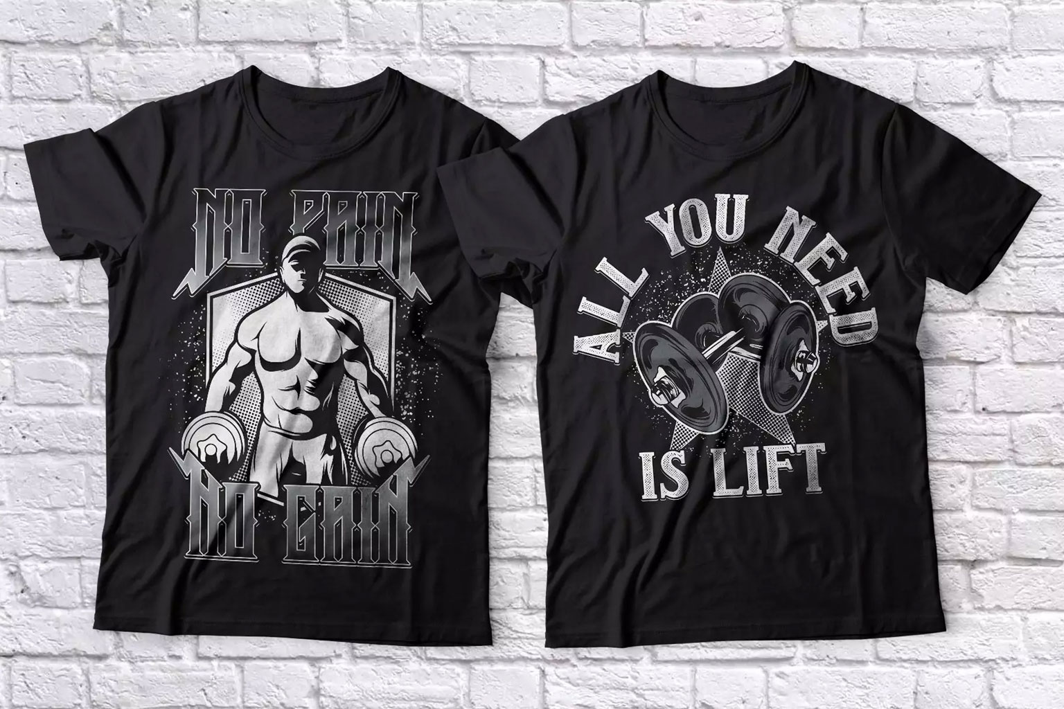 Gym-Themed Novelty T-Shirts