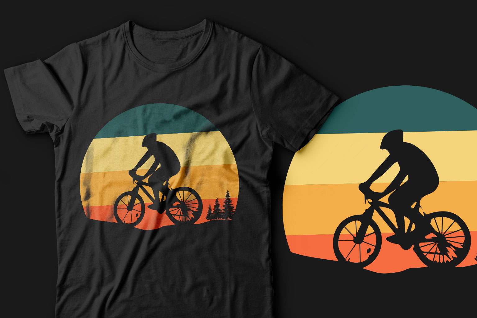 Bicycle-Themed Novelty T-Shirts